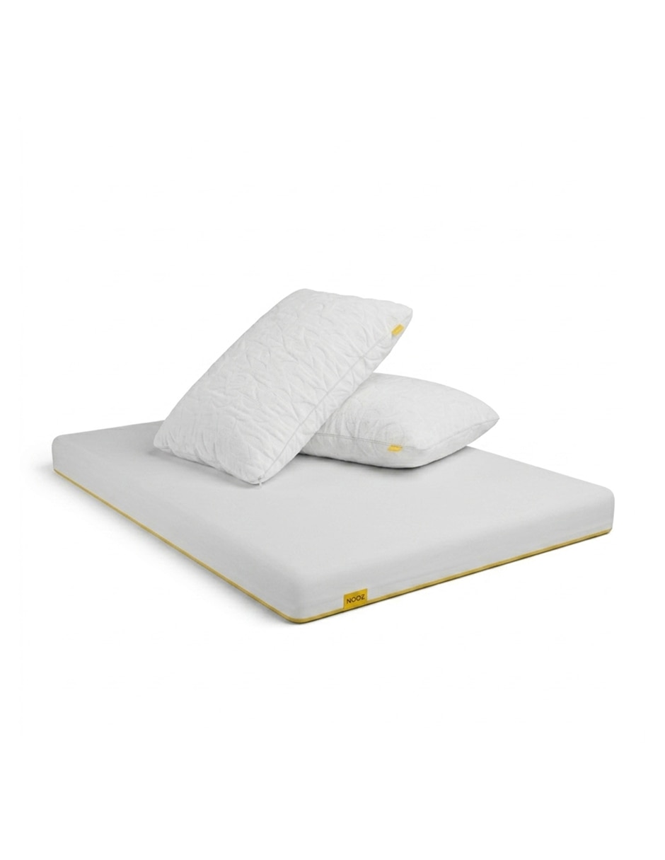 Colchón en caja Essential Low 16 cm + Almohada Responsive 2 Pack